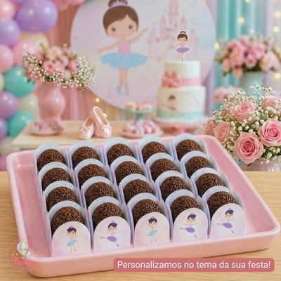 Forminhas para doce Bailarina