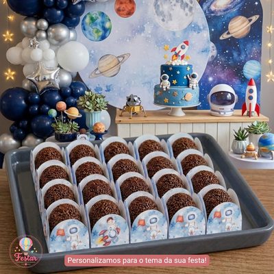 Forminhas para doce Astronauta