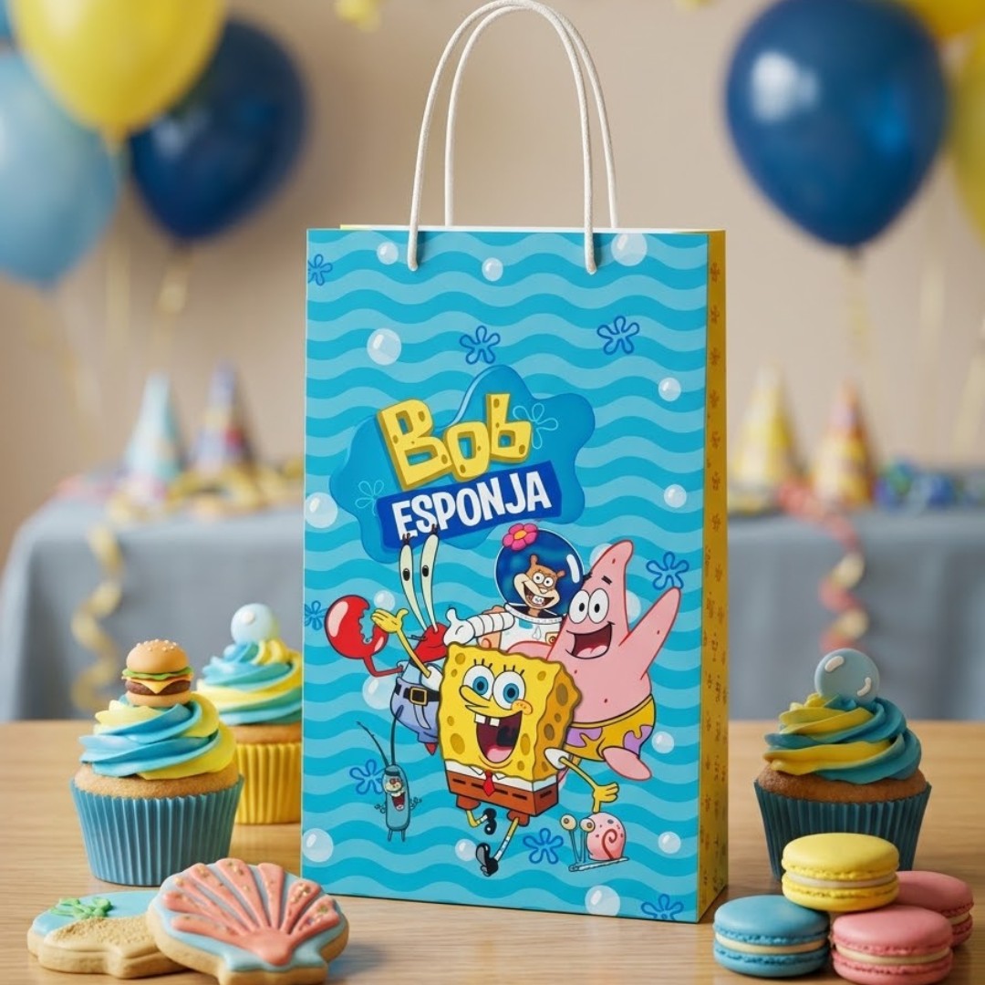 Sacola Bob Esponja